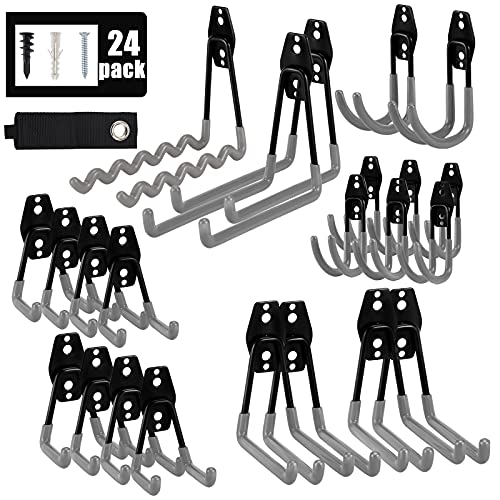 24PCS Garage Hooks (24PCS GR)