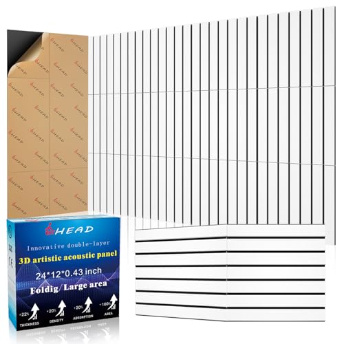 16 Pack 2 Layer Fold Soundproof Wall Panels