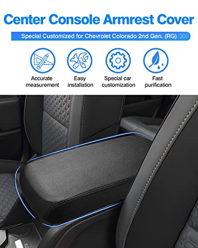 Center Console Cover for 2015 (5)15-22|Colorado&Canyon|Black,Regular)