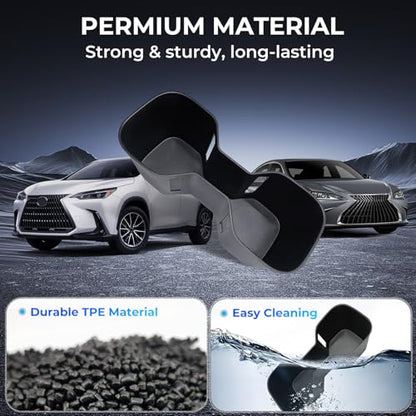 Cup Holder Inserts for Lexus ES 2025 2024 2023 & Lexus NX 2026 2025 2024 2023 2022 (Cup Holder for 23-25 ES & 22-26 NX)