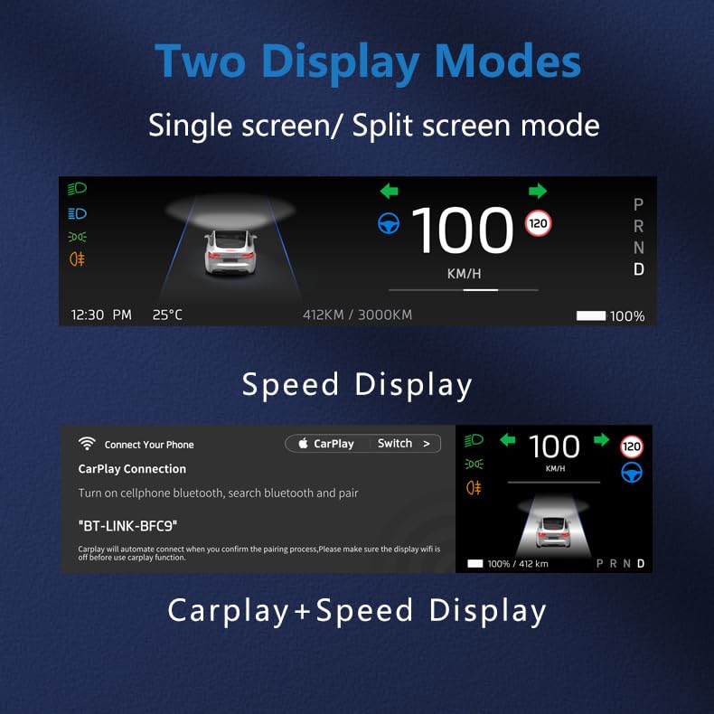 Head Up Display for Tesla Model 3 2017 (9in-T3)