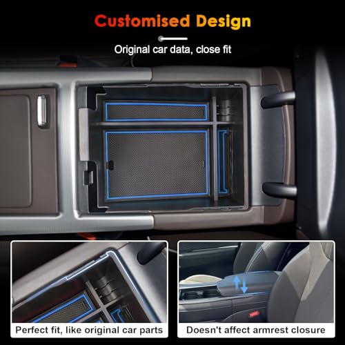 for 2024 Hyundai Palisade Center Console Organizer Tray for 2023