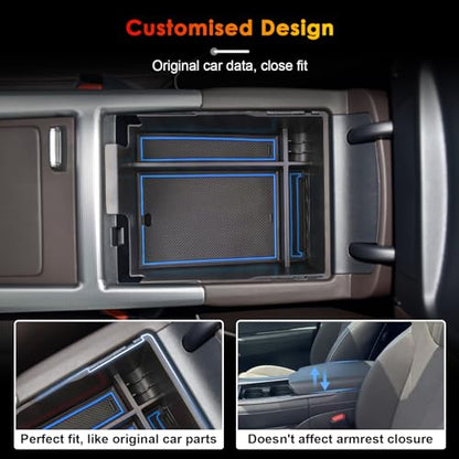 for 2024 Hyundai Palisade Center Console Organizer Tray for 2023