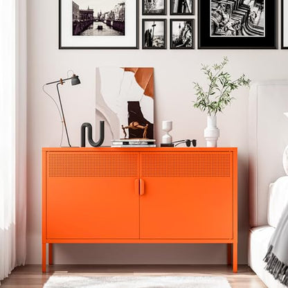 2 Door Accent Cabinet (Orange / 25''H)