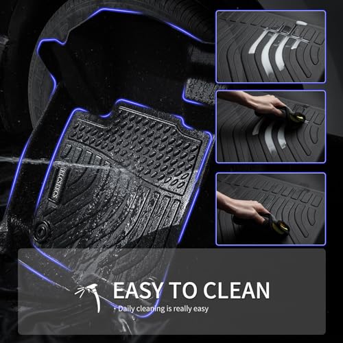 Floor Mats & Cargo Liner for 2009 2010 2011 2012 2013 Corolla only Sedan All Weather Car Mats Automotive Trunk Mat Corolla Floor Mats Cargo Mat Accessories