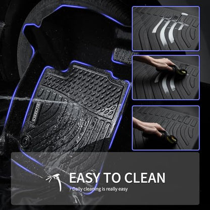 Floor Mats & Cargo Liner & Backrest Mats for 2025 2024 2023 Kia Sportage Plug