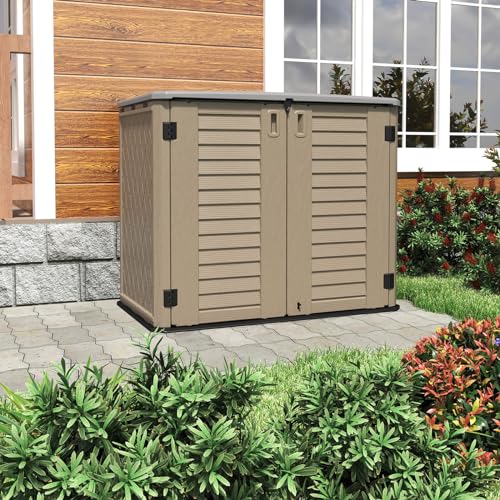 Outdoor Storage shed (coffee / Standard-26 cu ft)