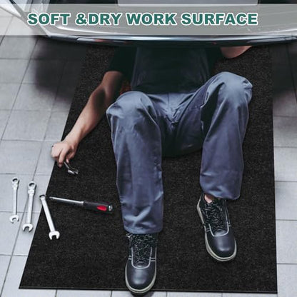 60" x 72" Giant Oil Drip Mat for Garage Driveway (5' x 6')