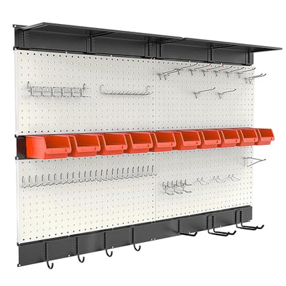 Pegboard Wall Organizer (Gray)