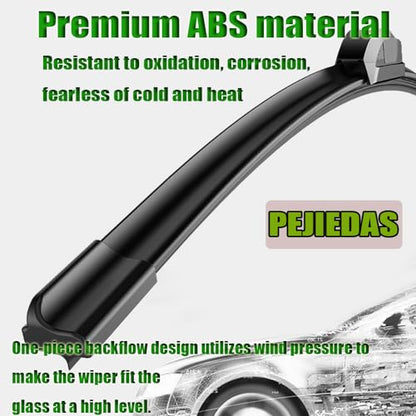 OEM Quality Front Wiper Blades ((22“ + 21”) Front Wipers)