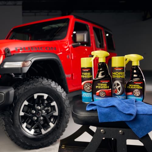 More Shine Tire Shine Spray (12 Ounce (Pack of 3))