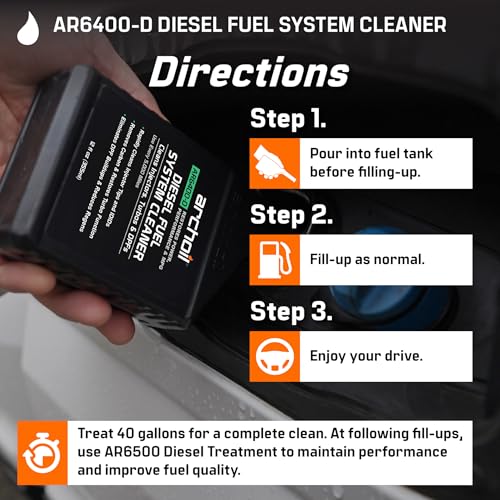 AR6400 D Diesel Fuel System Cleaner (12 Fl Oz (Pack of 4))