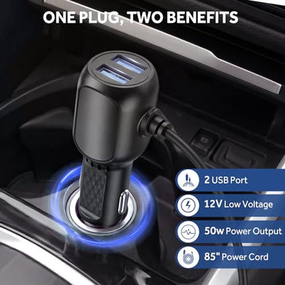 12 Volt Heated Car Blanket (Navy)