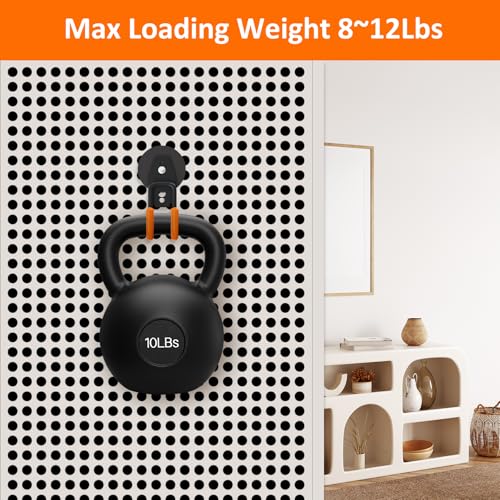 Strong Magnetic Hooks Heavy Duty (Orange_J_Hooks)