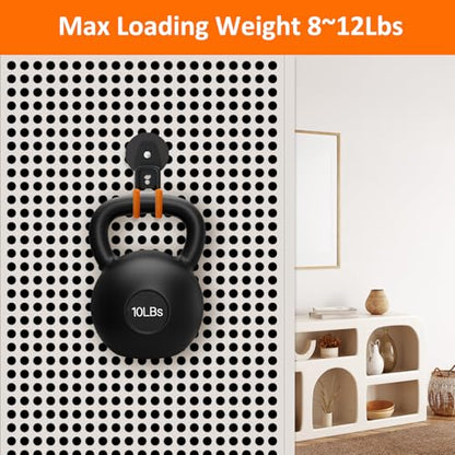 Strong Magnetic Hooks Heavy Duty (Orange_J_Hooks)
