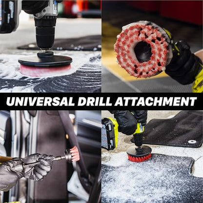 4” Universal M8 Medium (4" Medium-Duty Drill Brush)