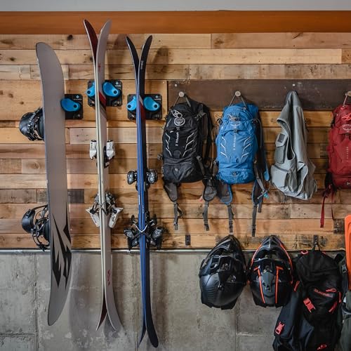 Ultimate Wall Storage Rack for Skis and Snowboards (Carbon / One Pack)