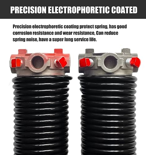 234x2x25 Garage Door Torsion Spring Set with Non (.234x2x25")
