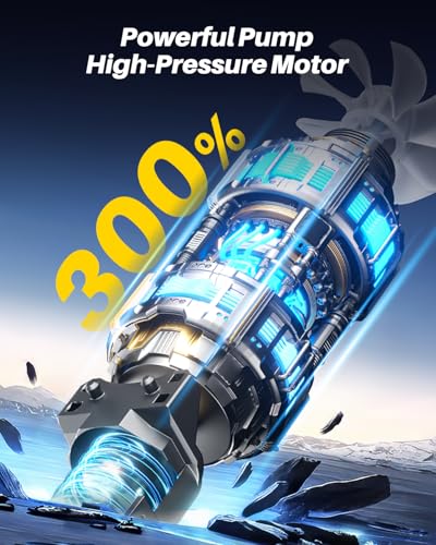 Tire Inflator Portable Air Compressor (5200mAh)