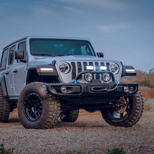 4.3 Inch Side Shooter Light Bar Spot Flood Combo Triple Row (White Side Shooter / Led Pods)