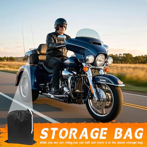 Trike Cover Heavy Duty Waterproof 3 Wheel Motorcycle Cover (Trike)