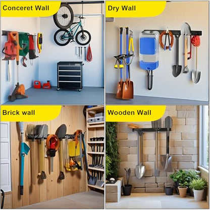 64'' Garage Tool Organizer Wall Mount