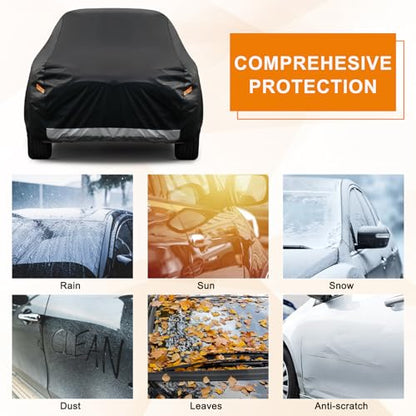 Heavy Duty Truck Cover for Dodge Ram 1500 (1-Ram 1500(1994-2001) Regular Cab SB Bed / PE-Black)