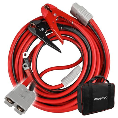 1 Gauge 30 Feet Heavy Duty Jumper Cables (1 Gauge 30 feet (Standard))