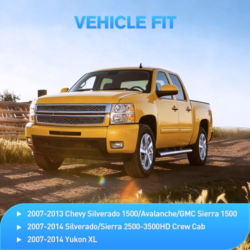 in Channel Window Visors for Silverado (Chevy Silverado 1500 2007-2013)