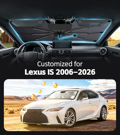 Windshield Sun Shade for Lexus is 2006 (Fit for L*exus IS 2006–2026)