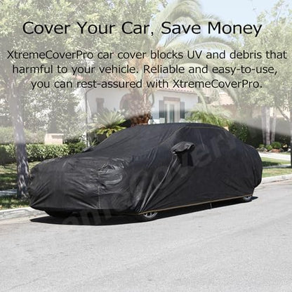 Custom FIT Car Cover fits 2020 (C8 - OUTDOOR / BLACK)