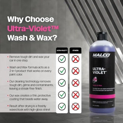 Ultra Violet Premium Wash'n Wax (128 Fl Oz (Pack of 1))