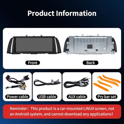 10.25 Inch CarPlay Touchscreen for BMW 5 Series NBT System (10.25 inch)