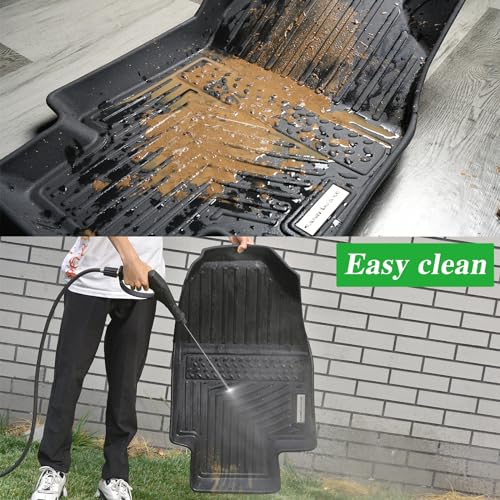 Floor Mats & Trunk mat for 2018 (2018-24 For Ford Expedition MAX 8 Seat Full Set)