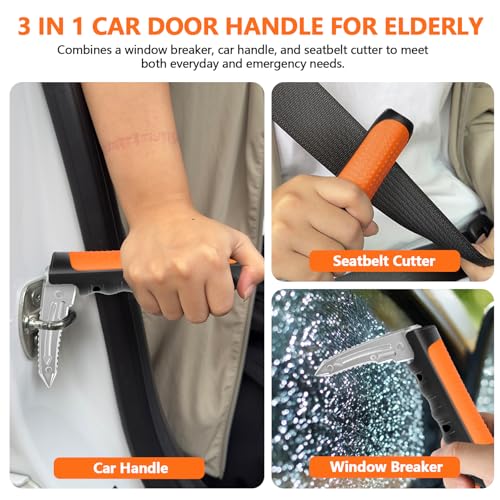 Car Door Handle for Elderly (Orange)