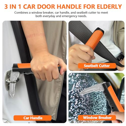 Car Door Handle for Elderly (Orange)