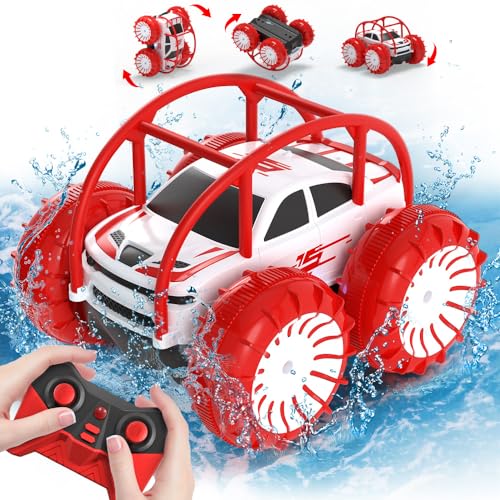 Amphibious Remote Control Car (Red)