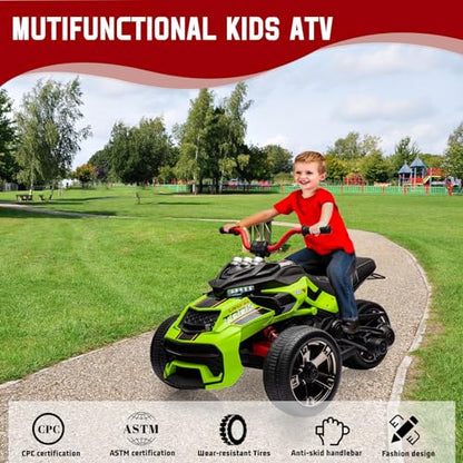 Kids Electric Ride on Truck Car (Green)