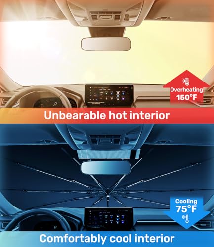Upgrade Windshield Sun Shade (For Toyota RAV4 (2019-2025))