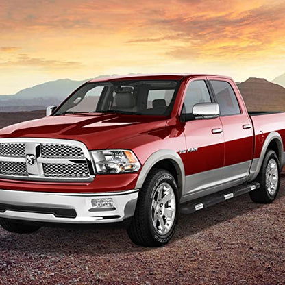 COMNOVA Side Steps Running Boards for Toyota Tundra Double Cab 2007 (Stainless Steel / Double Cab)