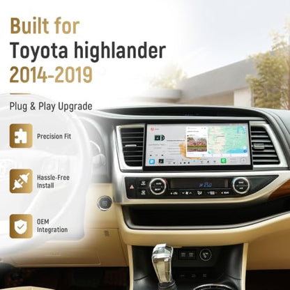 Android 13 Car Stereo for Toyota Highlander 2014