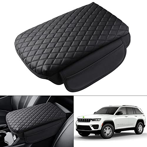 Custom for Center Console Cover Jeep Grand Cherokee L Accessories 2021 (Size for Jeep Grand Cherokee L 2021-2026)