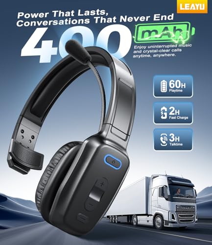 Trucker Bluetooth Headset (Carbon)