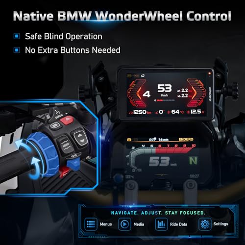 N2 for BMW Motorcycle Wireless CarPlay & Android Auto
