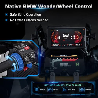 N2 for BMW Motorcycle Wireless CarPlay & Android Auto