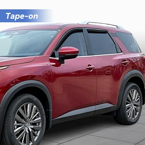 Window Visors Rain Guards for 2022 2023 2024 2025 2026 Nissan Pathfinder (2022-2026 Nissan Pathfinder)