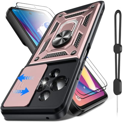 for TCL 50 XL 5G Phone Case (TCL 50 XL 5G（6.78"） / Rose Gold)