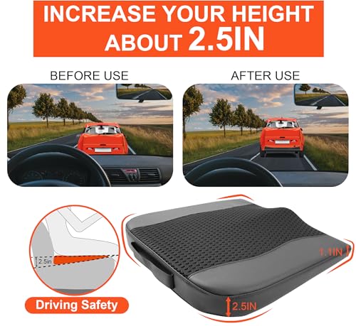 Car Seat Cushion (4d Mesh Black)