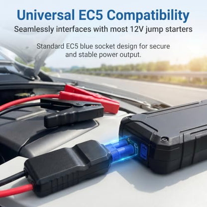 EC5 Battery Alligator Clip Jumper Cable