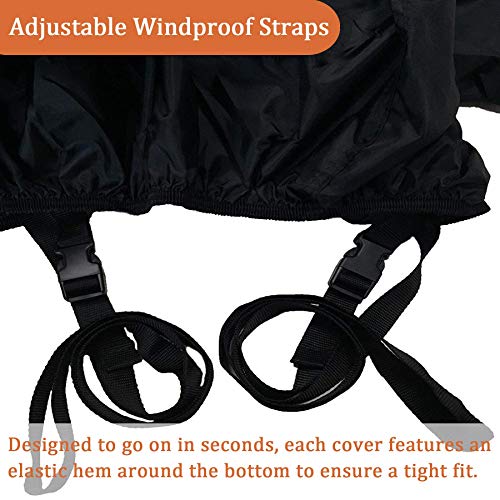 ATV Cover Waterproof Quad Bike Cover (black / X-Large)